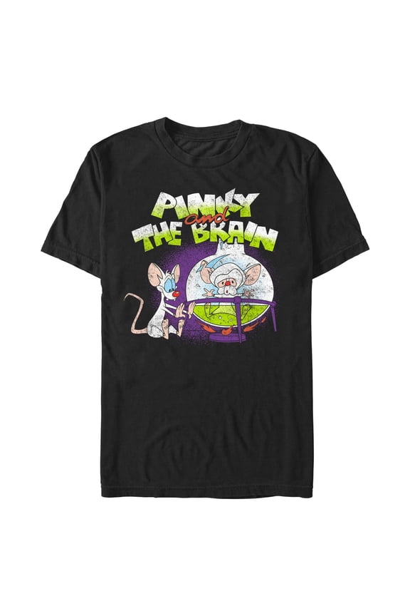 Men's Pinky and the Brain Cooking Science Graphic T-Shirt