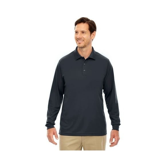Men's Pinnacle Performance Long-Sleeve Piqué Polo