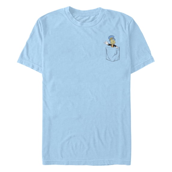 Men's Pinocchio Jiminy Pocket Graphic T-Shirt