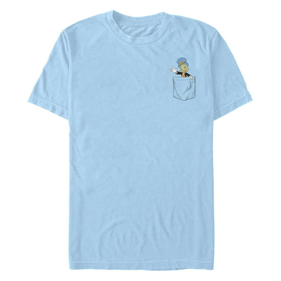 Men's Pinocchio Jiminy Pocket  Graphic T-Shirt