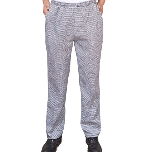 Men's Pinstripe Dress Pants - Button Waist for Office Wear & Formal Occasions Light Gray 3XL