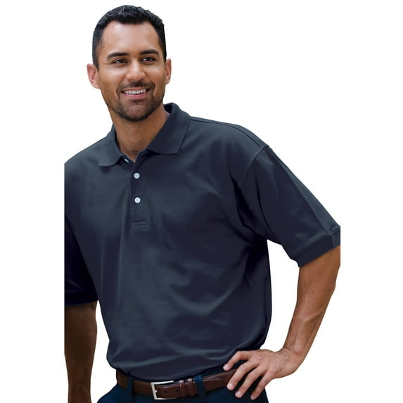 Men's Pique Cotton Short Sleeve Shirt