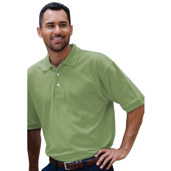 Men's Pique Cotton Short Sleeve Shirt