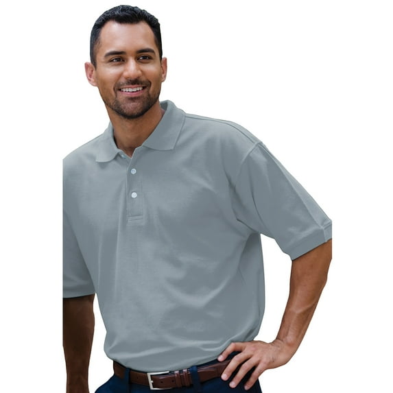 Men's Pique Cotton Short Sleeve Shirt