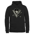 thumbnail image 1 of Men's Pittsburgh Penguins Black Rink Warrior Pullover Hoodie, 1 of 2