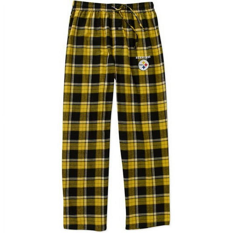 Men s Pittsburgh Steelers Conference Flannel Sleep Pant Walmart