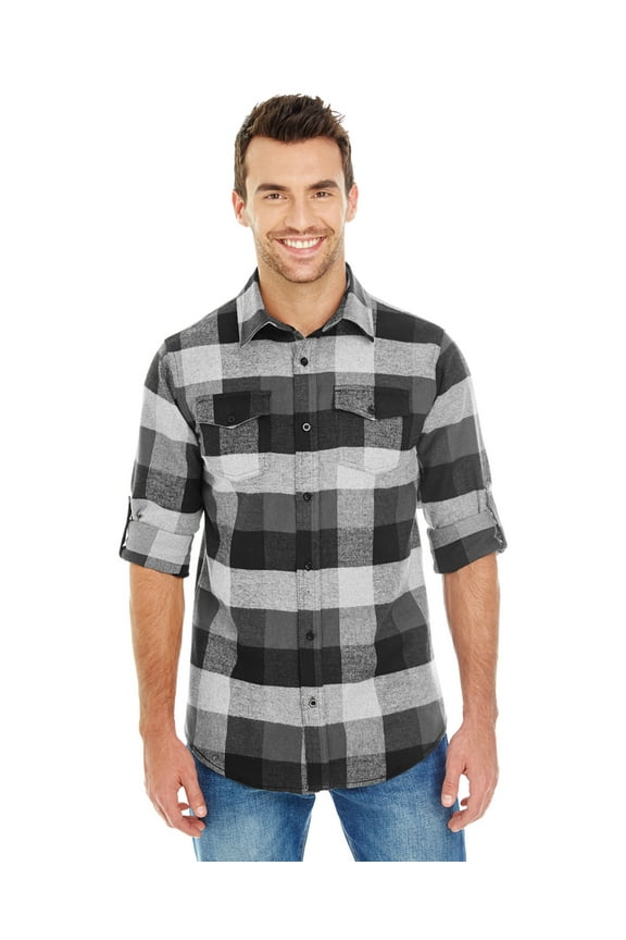 Men's Plaid Flannel Shirt