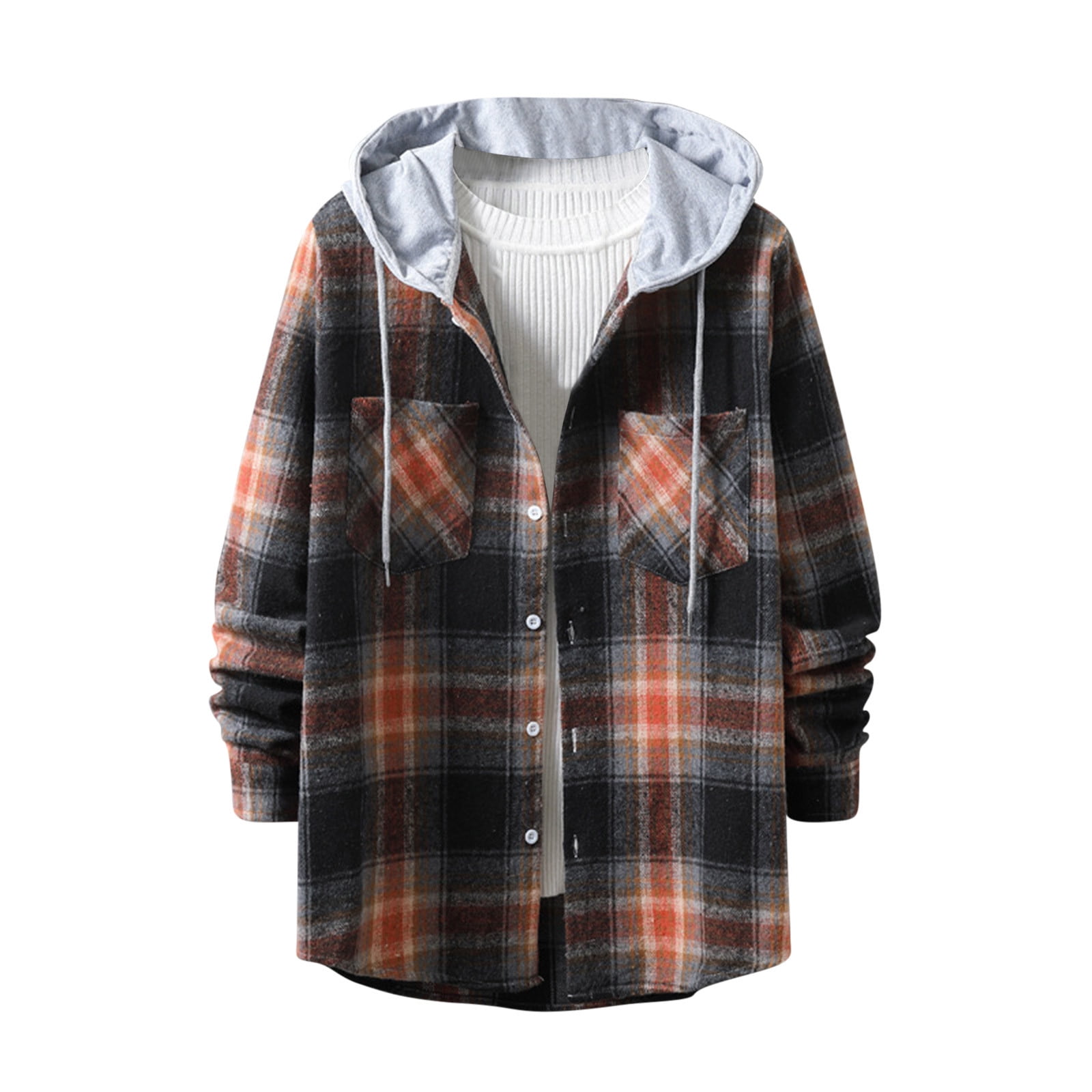Combo of 3 hooded plaid shirt new arrivals