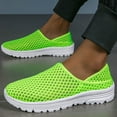 thumbnail image 1 of Men's Platform Non Slip Water Shoes Two Way Wear Lightweight Non Slip Hollow Out Mesh Slip On Sneakers, 1 of 3