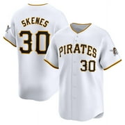 Men's Players Pirates Paul Skenes#30 Game Day Jersey Adult American Baseball Team Fan Sweatshirt Short Sleeve Classic T-Shirt Top Youth Fan Gift