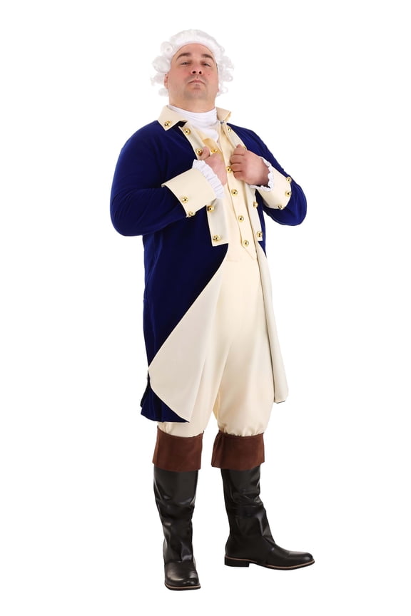 Men's Plus Size Alexander Hamilton Costume