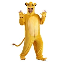 Men's Plus Size Disney Simba Costume