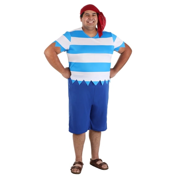 Men's Plus Size First Mate Costume