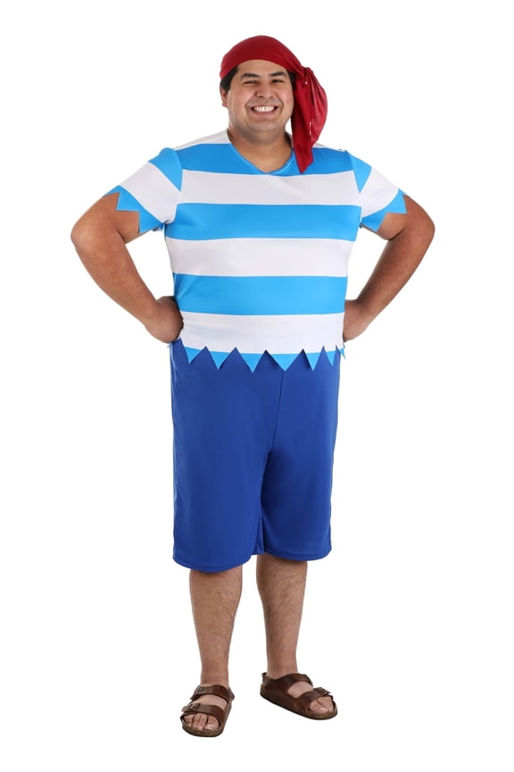 Men's Plus Size First Mate Costume