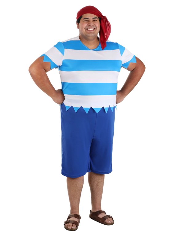 Men's Plus Size First Mate Costume