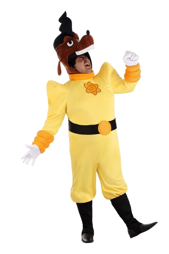 Men's Plus Size Goofy Movie Powerline Costume