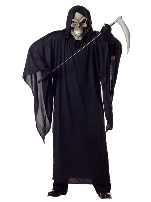 Men's Plus Size Grim Reaper Costume