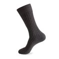 thumbnail image 1 of Men's Plus Size Knee High Socks for Autumn and Winter, Extra Large Long Stockings for Big and Tall Men, Warm Thermal Hosiery, Dark Gray, Size 39, 1 of 7