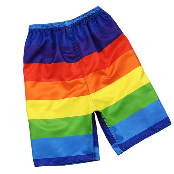 Men's Plus Size Loose Fit 5 Inch Swim Trunks Lightweight Polyester Floral Design Quick Dry Suitable for Sports/Beach Multiple Sizes