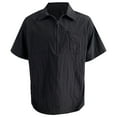 thumbnail image 1 of Men's Plus - Size Loose Fit Pullover Shirt - Collared, Lightweight, Suitable for Work & Casual, Durable, Nylon/Spandex, Multiple Sizes, 1 of 6