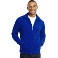 thumbnail image 1 of Men's & Plus Size(S-3XL) Soft Fleece Full Zip-Up Sweater Warm Winter Outdoor Coat Jacket with Side Pockets, 1 of 3