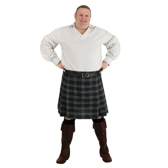 Men's Plus Size Scottish Highland Costume