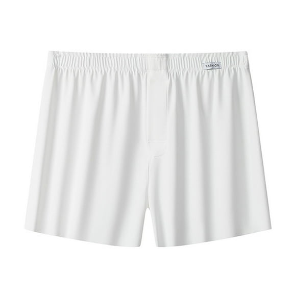 Men's Plus Size Sleep Shorts Akafmk Men Cotton Pajamas Shorts Soft Sleepwear Bottom Shorts Solid Color Loose Home Shorts Lightweight Loungewear Shorts with Pockets