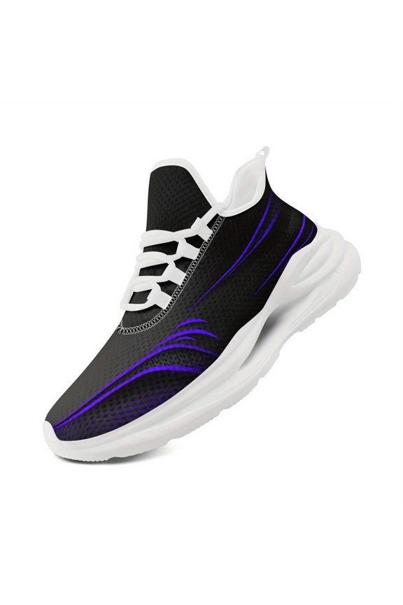 Men's Plus Size Sneakers with Midsole Suspension Technology - Lightweight Breathable Walking Running Trainers, Cushioned Sole & Low-Top for - - Suitable for Individual & Team Wear (Casual/Sport)