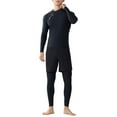 thumbnail image 1 of Men's Plus Size Split Diving Swimming , Full Body Sunscreen, Three Piece Suit, Nylon/Spandex, Elastic Waist, Quick Drying, for Surfing & Swimming, Sizes L XXXXXXXL, 1 of 5