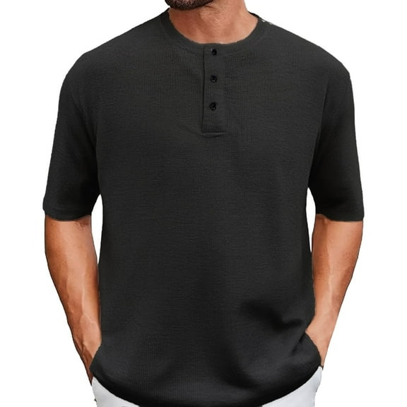 Men's Plus Size T Shirt Short Sleeve Loose Fit Casual Comfortable Tee for Big and Tall Comfortable Blend Summer Top Men's Lightweight Crewneck Tee Tops