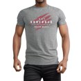 thumbnail image 1 of Men's Plus Size Tshirts Short Sleeve Round Neck Workout T Shirt Running Exercise Gym Fitness Graphic Tees Spring Summer Tee Shirt Tops, 1 of 2
