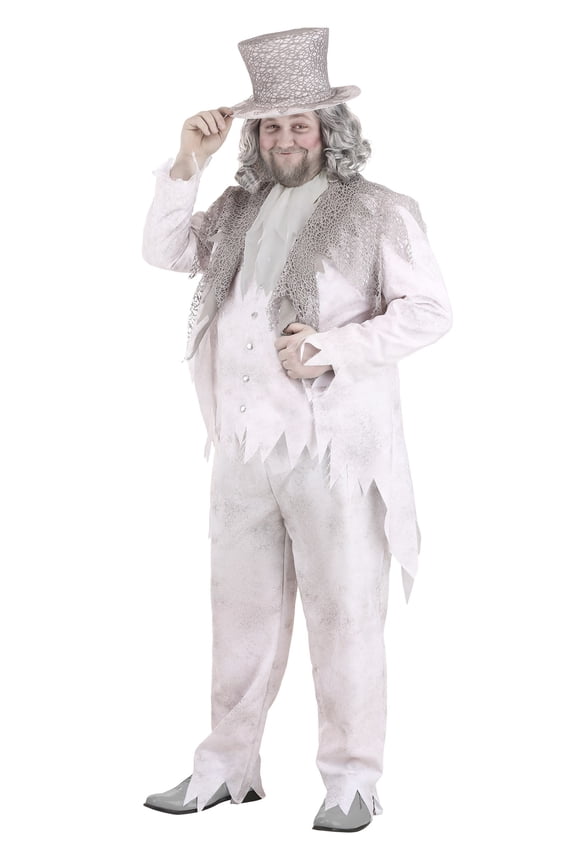 Men's Plus Size Victorian Ghost Costume