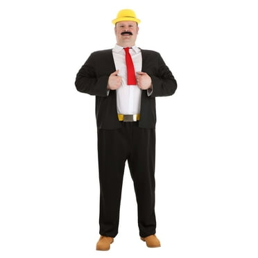 Men's Plus Size Wimpy Popeye Costume
