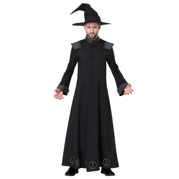 Men's Plus Warlock Costume