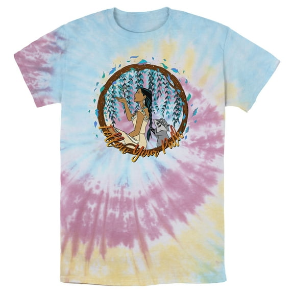 Men's Pocahontas Follow Your Path Graphic T-Shirt