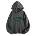 thumbnail image 1 of Men's Pocket Graphic Hooded Pullover, Dilipania Los Gees Pilpezr Logo, Sizes S-2XL, 1 of 9