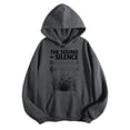 thumbnail image 1 of Men's Pocket Graphic Hooded Pullover, Music Notes in Dynamic Explosion, Sizes S-2XL, 1 of 4
