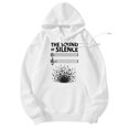 thumbnail image 1 of Men's Pocket Graphic Hooded Pullover, Music Notes in Dynamic Explosion, Sizes S-2XL, 1 of 4