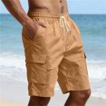 thumbnail image 1 of Men's Pocket Outdoor Sports Casual Loose Cargo Shorts, 1 of 7