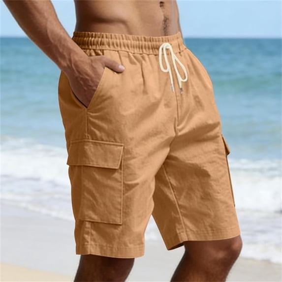 Men's Pocket Outdoor Sports Casual Loose Cargo Shorts