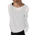 thumbnail image 1 of Men's Pocket T-Shirts Short Sleeve Casual Trendy Look Men's Casual Loose Fit Long Sleeve Crew Neck T Shirt Comfortable Lightweight Relaxed Fit Top For Daily Wear, 1 of 5