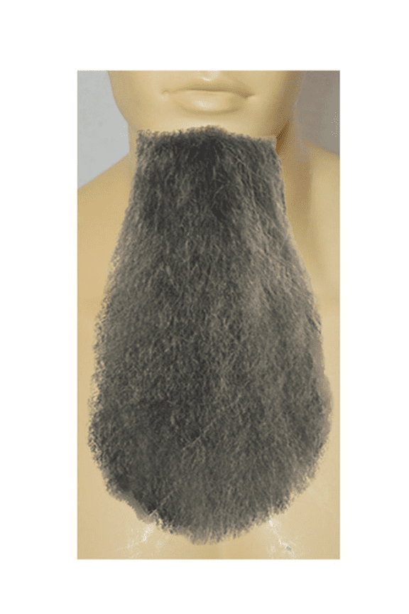 Morris Costumes LW419MBN Synthetic Pointed Goatee Beard for Men - Medium - Brown