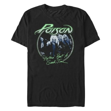 Men's Poison Nothing But A Good Time  Graphic T-Shirt