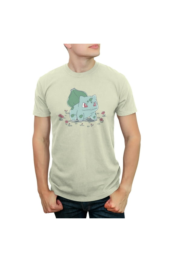 Men's Pokemon Bulbasaur Garden  Graphic T-Shirt