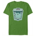thumbnail image 1 of Men's Pokemon Bulbasaur Metallic Badge Graphic Tee Kelly Green 3X Large, 1 of 5