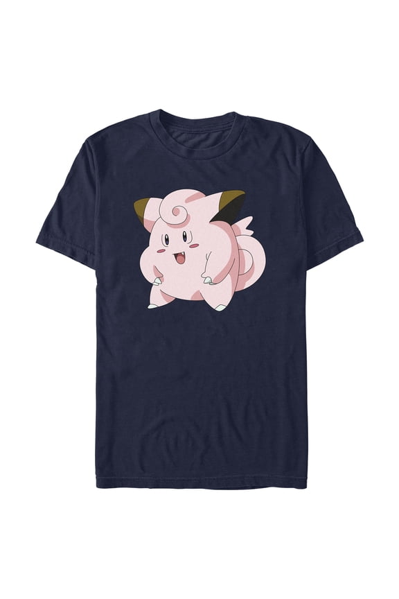 Men's Pokemon Clefairy Pose Graphic T-Shirt