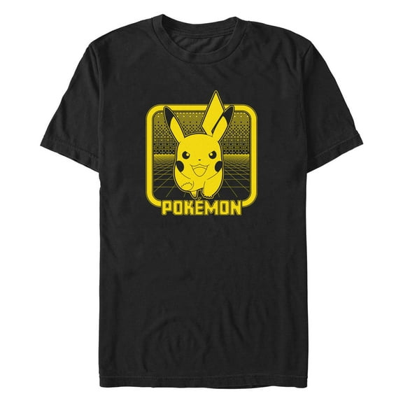 Men's Pokemon Digital Pikachu  Graphic T-Shirt