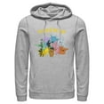thumbnail image 1 of Men's Pokemon Eeveelutions Pull Over Hoodie Athletic Heather Large, 1 of 9