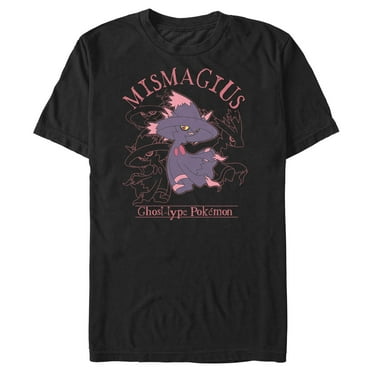Men's Pokemon Ghost Type Mismagius  Graphic T-Shirt