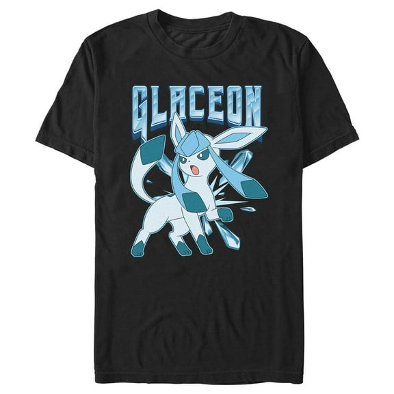 Men's Pokemon Glaceon Ice Attack Graphic T-Shirt